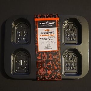 Nordic Ware Black Mini Tombstone Pan